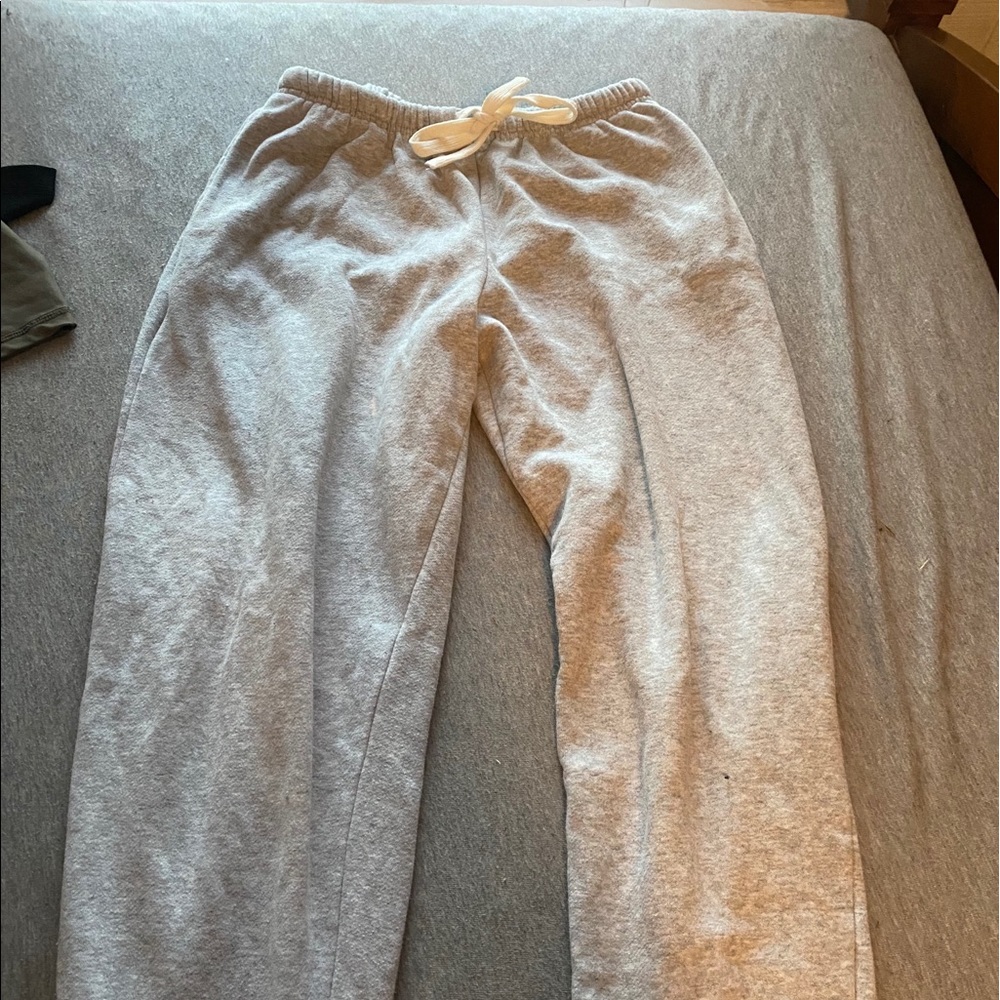 garage grey sweatpants